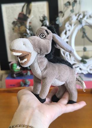 Оригинальная мягкая игрушка осла (donkey) из мультфильма «шрек» / shrek the musical
