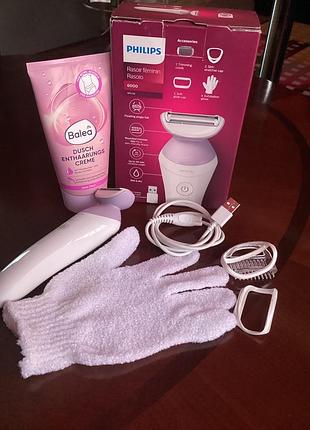 Нова   жіноча електробритва philips