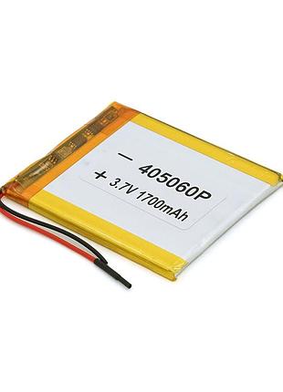 Литий-полимерный аккумулятор 4*50*60mm (li-ion 3.7в 1700мач)