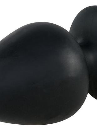 Анальная пробка - black velvets butt plug extra 3