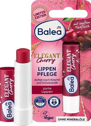 Бальзам для губ "елегантна вишня" balea elegant cherry lip balm
