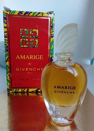 Givenchy amarige винтаж миниатюра 4мл