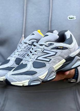 Чоловічі кросівки new balance 9060 💦вологостійкі gore-tex  ◾ матеріал: замш,текстиль ◾ підошва: піна, резина ◾розміри: 41-46