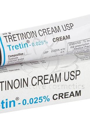 Третиноїн крем від прищів tretin 0.025%, 30г.
