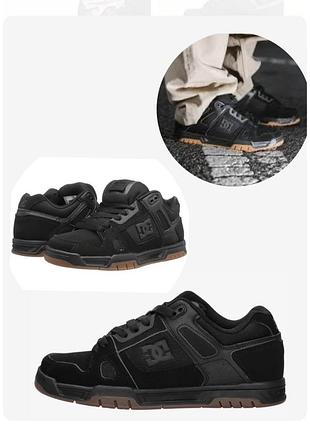 Чоловічі скейт-кросівки dc shoes sta