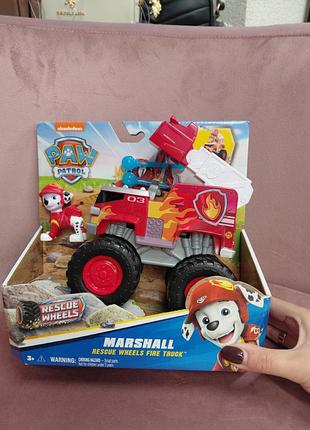 Paw patrol rescue wheels (marshall)