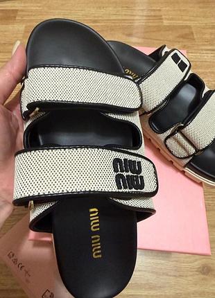 Босоніжки miu miu