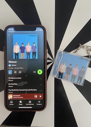Нфс брелок сд диск з weezer