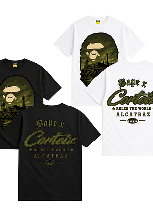Футболка bape x corteiz
