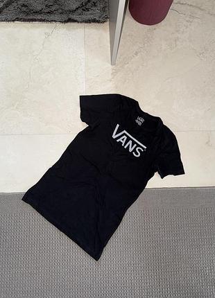 Бавовняна футболка vans бавовна базова хлопковая чоловіча мужская  жіноча женская унисекс унісекс