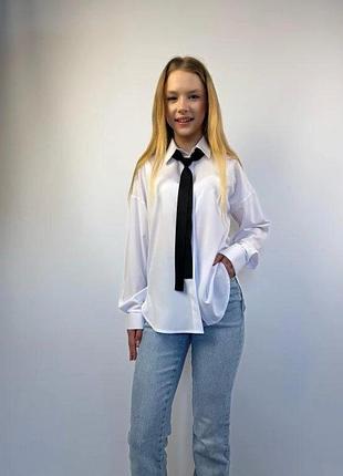 Рубашка с галстуком