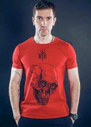 Футболка mark j brash "skull" (xs)