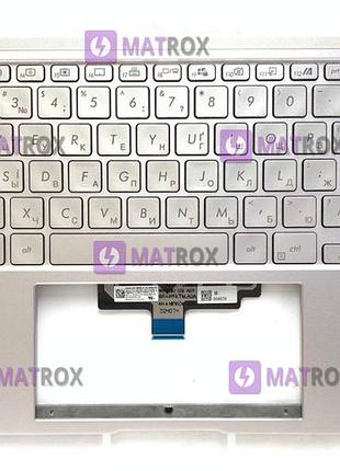 Передня панель до asus zenbook 14 ux434flc, ux434, ux434f, ux434 сріблястий