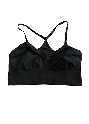 Черный спортивный топ under armour