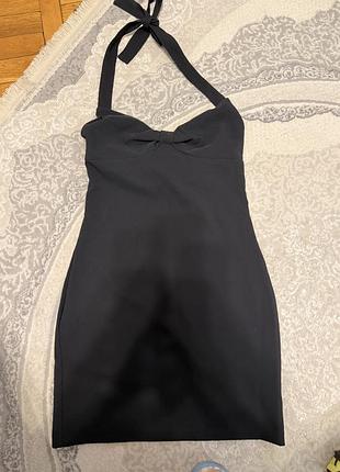 Сукня міні чорна zara