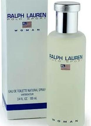 Ralph lauren polo sport woman, винтаж, остаток от 150 мл