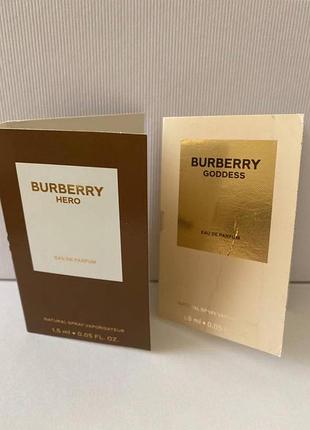 Пробники парфумів burberry