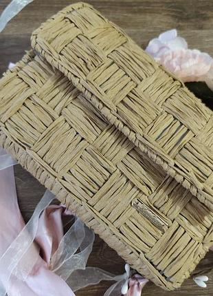Клатч із рафії hand-made