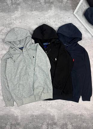 Чоловіче зіп худі polo ralph lauren