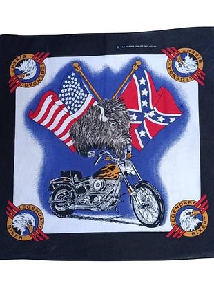 Бандана "legendary biker" usa вінтаж