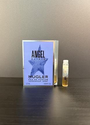 Mugler angel elixir edp 1.2 мл | оригінал | пробник | парфумована вода | thierry mugler семпл
