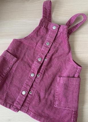 Сарафан zara 92-98 см
