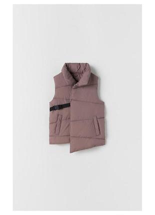 Стильная жилетка безрукавка zara