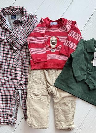 Стильний брендовий лот для хлопчика 6m (ralph lauren, mayoral, gap) 🧸
