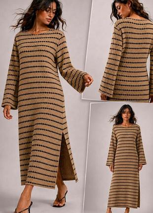 Довге вільне трикотажне плаття максі new look xl/2xl, бавовна