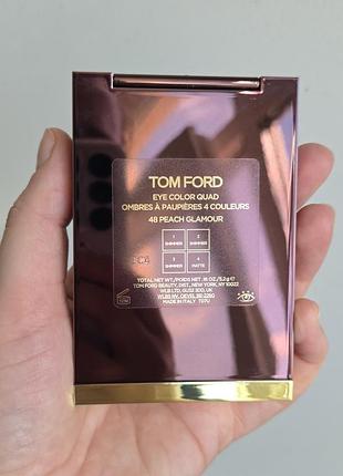 Палетка теней tom ford 48 peach glamour