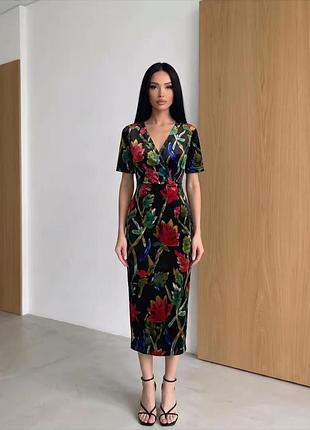 Сукня довга zara