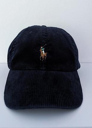 Polo ralph lauren оригінальна вельветова кепка, бейсболка
