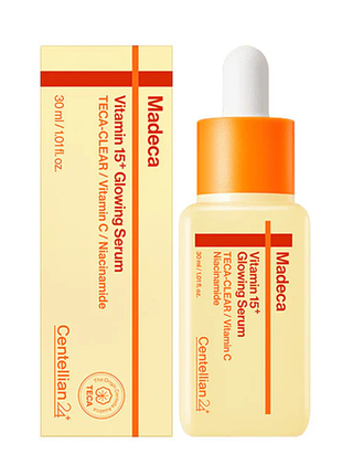 Вітамінна сироватка centellian24 madeca vitamin 15+ glowing serum 30 мл