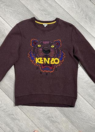 Kenzo оригінал жіноча кофта толстовка недолік розмір l