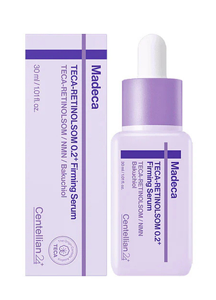 Зміцнювальна сироватка centellian24 madeca teca retinolsom 0.2+ firming serum 30 мл