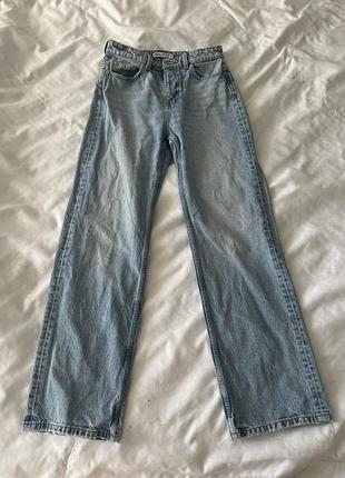 Прямі джинси zara