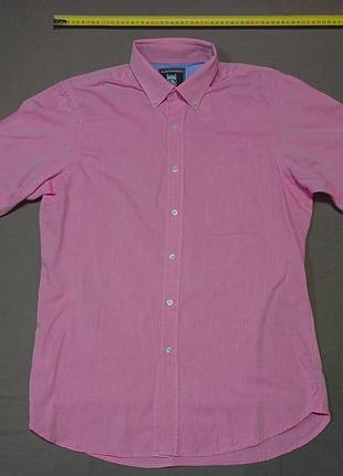 Комір 40 см  austin reed рожева теніска   size m  гудзики брендовані