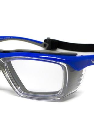 Спортивная оправа под диоптрии global vision rx-k blue (rx-able) (clear) прозрачные