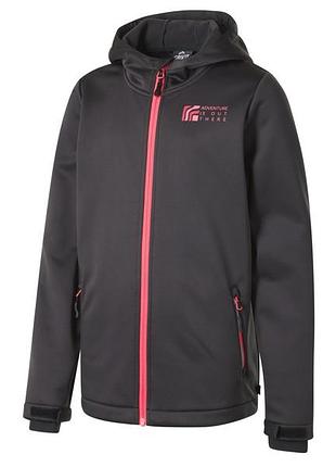 Куртка softshell водовідштовхувальна та вітрозахисна для дівчинки crivit bionic-finish® eco 445136 158-164 см (12-14 years)
