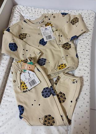 Новий утеплений костюм chicco 18 місяців 86р