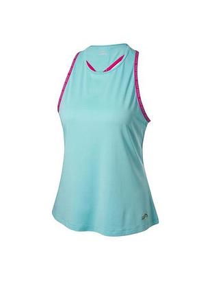 Спортивная майка борцовка для женщины crivit lycra® 473237 s бирюзовый