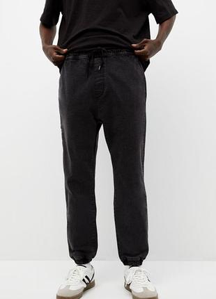 Джинси pullbear джогер 4683 518 black