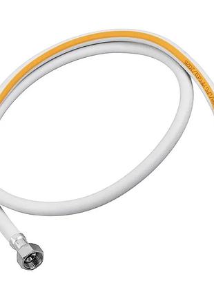 Шланг для газа zerix zhg-01-ff1/2"-150 пвх белый 1/2"гг 150 см (zx6160)