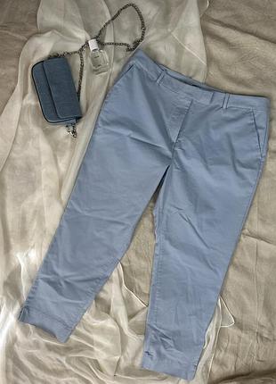 Жіночі блакитні брюки m&c collection