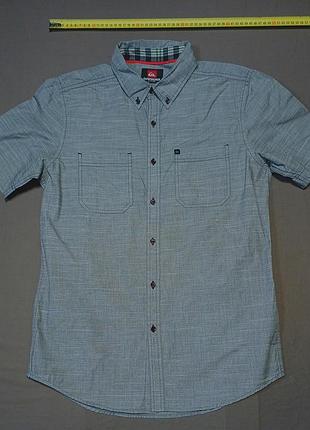 Комір 44 см  quicksilver сіра теніска   size s  100% cotton