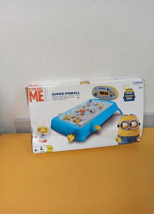 Настільна гра «міньйони супер пінбол» (despicable me super pinball),