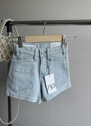 Шорти джинсові zara