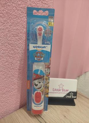 Paw patrol spinbrush щітка зубна з marshall