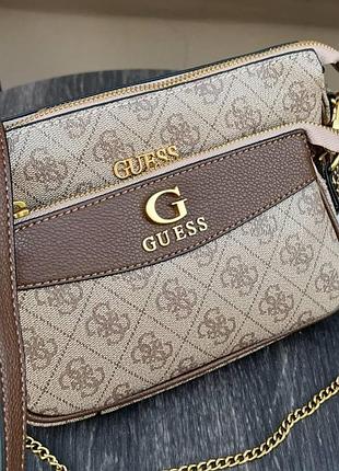 Сумка кроссбоды guess nell double оригинал оригинал