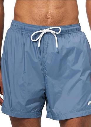 Пляжнi шорти hugo синi haiti quick dry swim trunks
